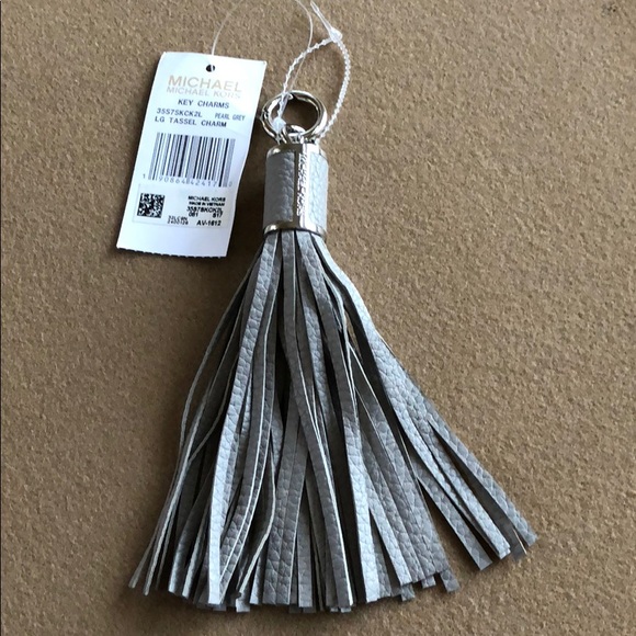 michael kors tassel keychain